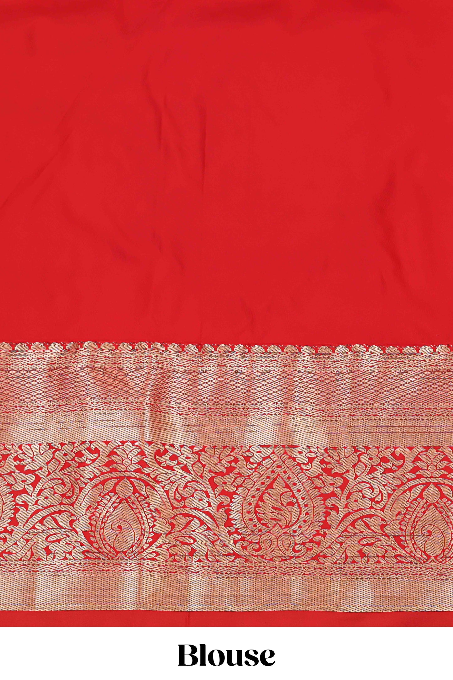 Turquoise blue floral zari design half saree with contrast zari border and dhavani