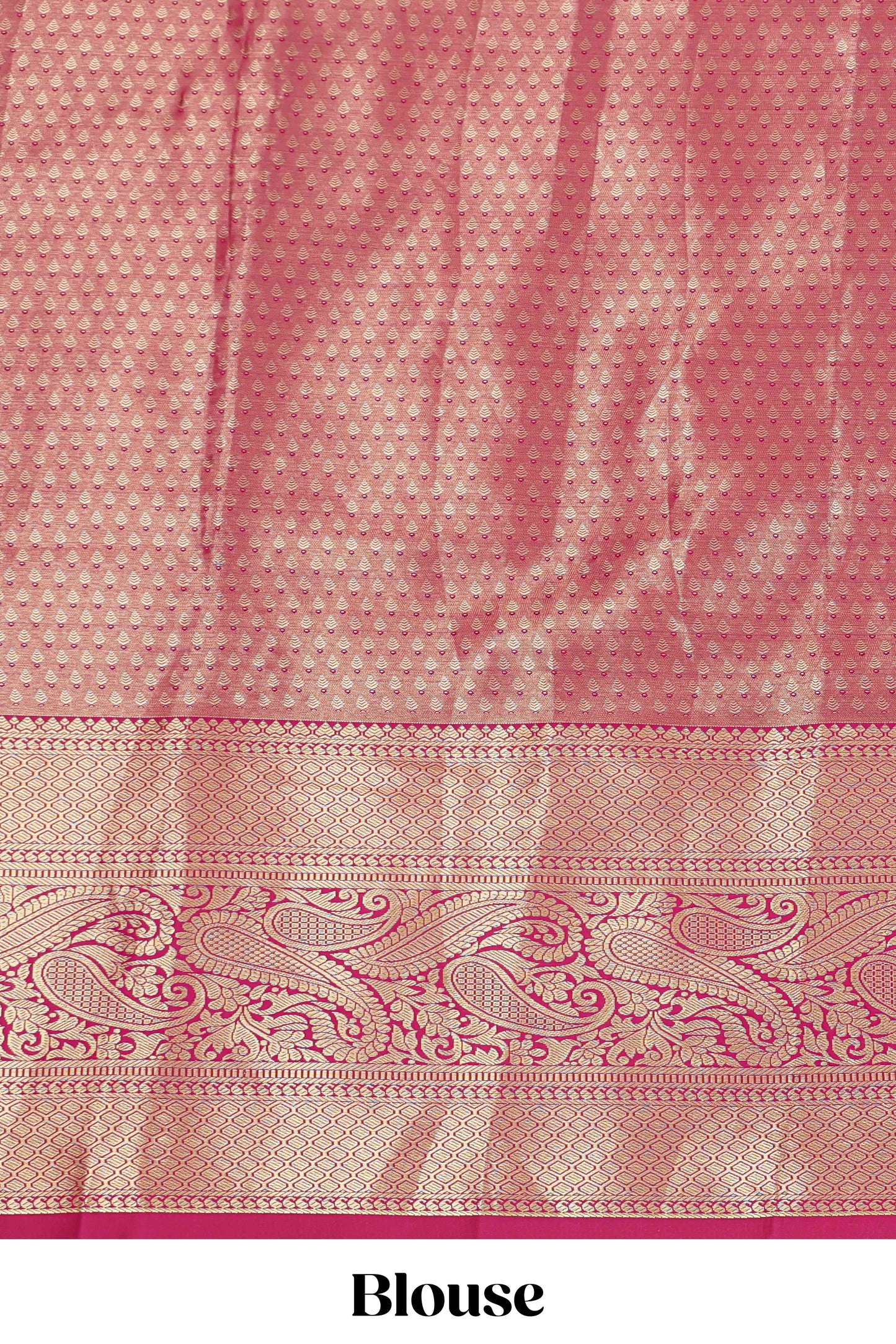 Mustard jacquard floral zari design half saree with contrast zari border and dhavani