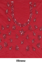 Beautiful net lehenga adorned with intricate embroidery Paired with a matching net shawl perfect for weddings and special occasions