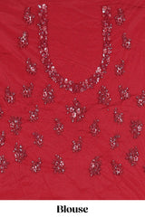 Beautiful net lehenga adorned with intricate embroidery Paired with a matching net shawl perfect for weddings and special occasions