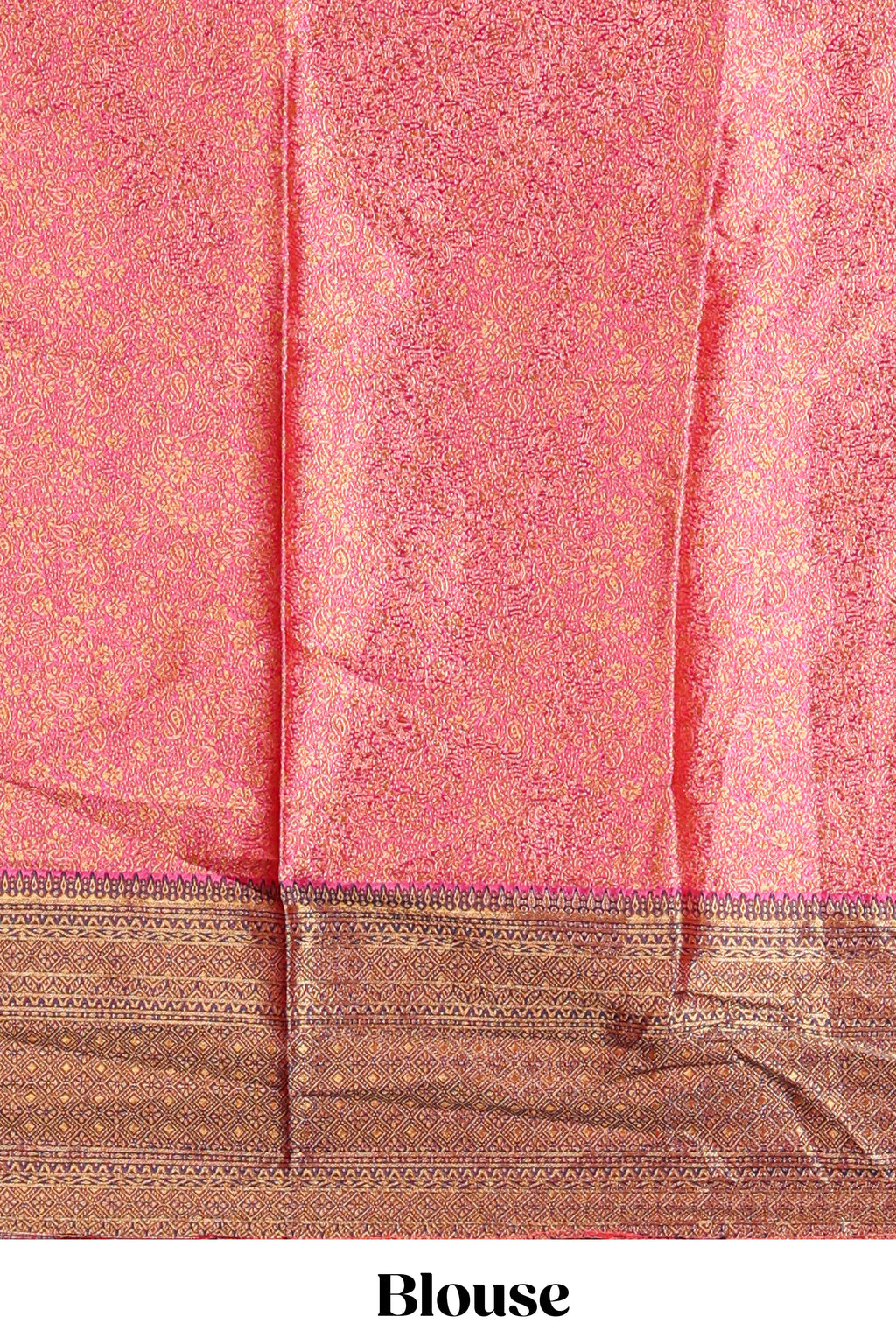 Maroon floral zari design lehanga featuring contrast border and blouse paired with contrast shawl