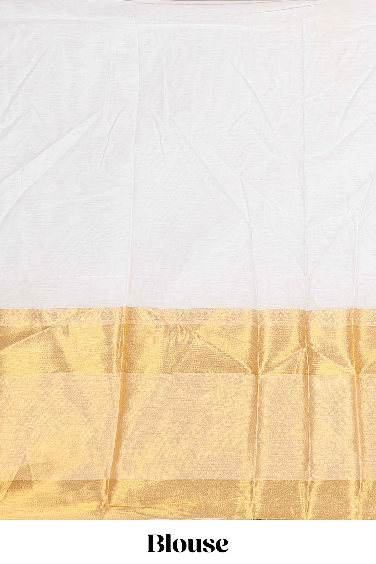 White plain lehanga featuring matching blouse paired with pink stone work dhavani