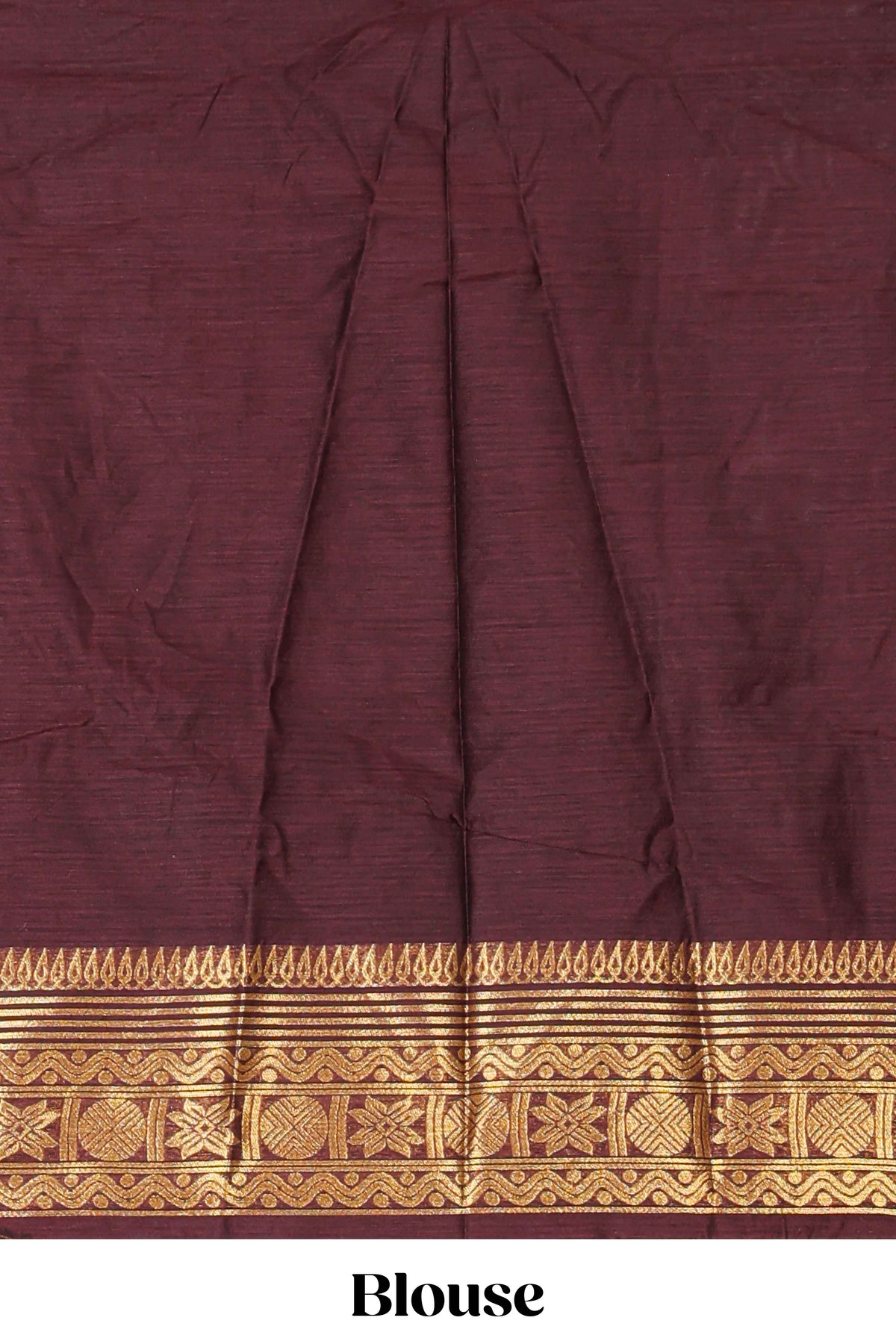 Orange shade plain lehanga featuring contrasting zari border and blouse paired with brown shawl