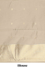 Maroon zari checked art litchi silk saree with contrast border and zari butta blouse