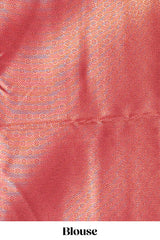 Black zari textured litchi silk saree with contrast zari border and floral motifs blouse