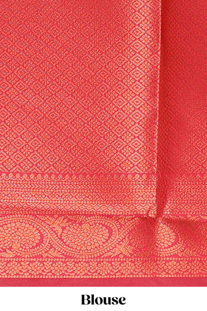 Black floral design zari motifs litchi silk saree with contrast zari border and blouse