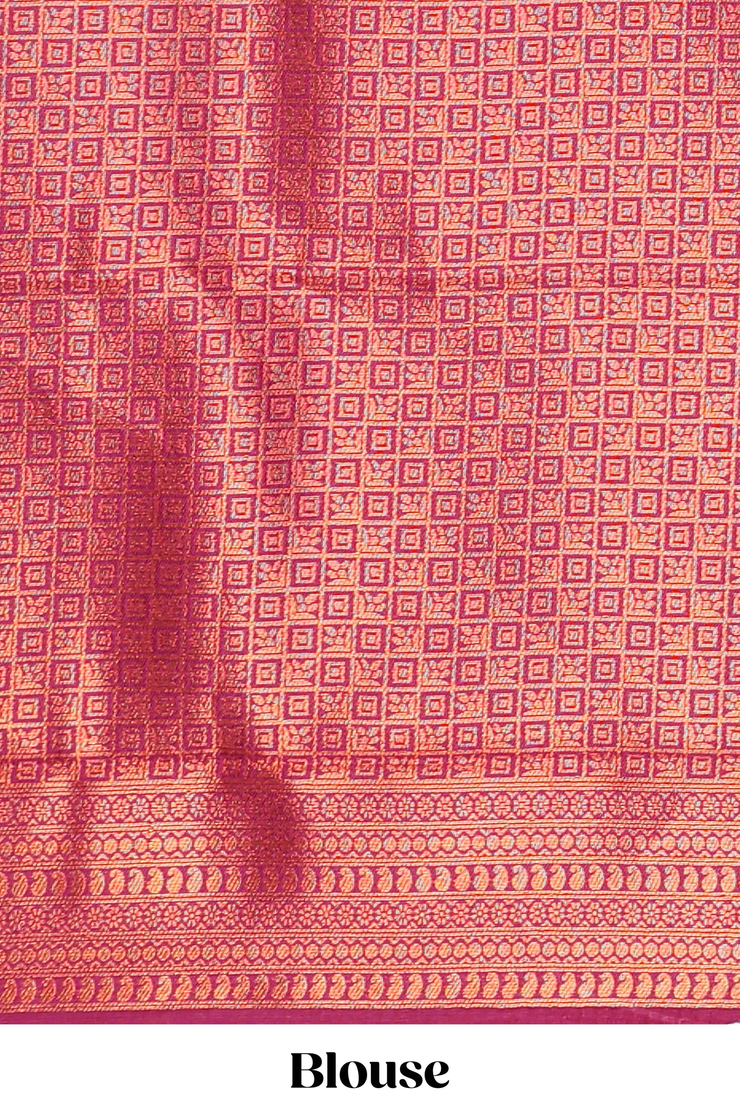 Neon pallakku design zari buttas litchi silk saree with contrast zari border and blouse