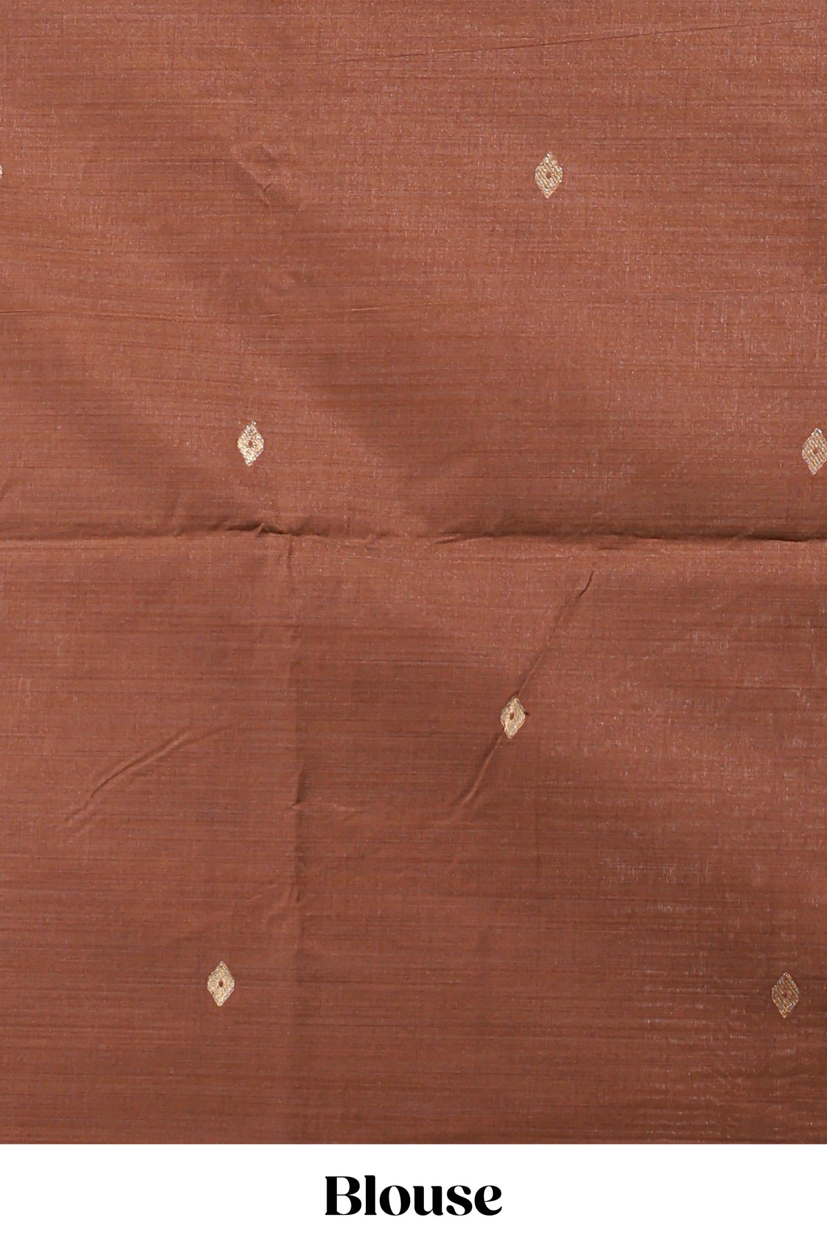 Beige munga cotton floral thread motifs thread weaving border with floral jaal thread zari pallu and contrast small butta blouse
