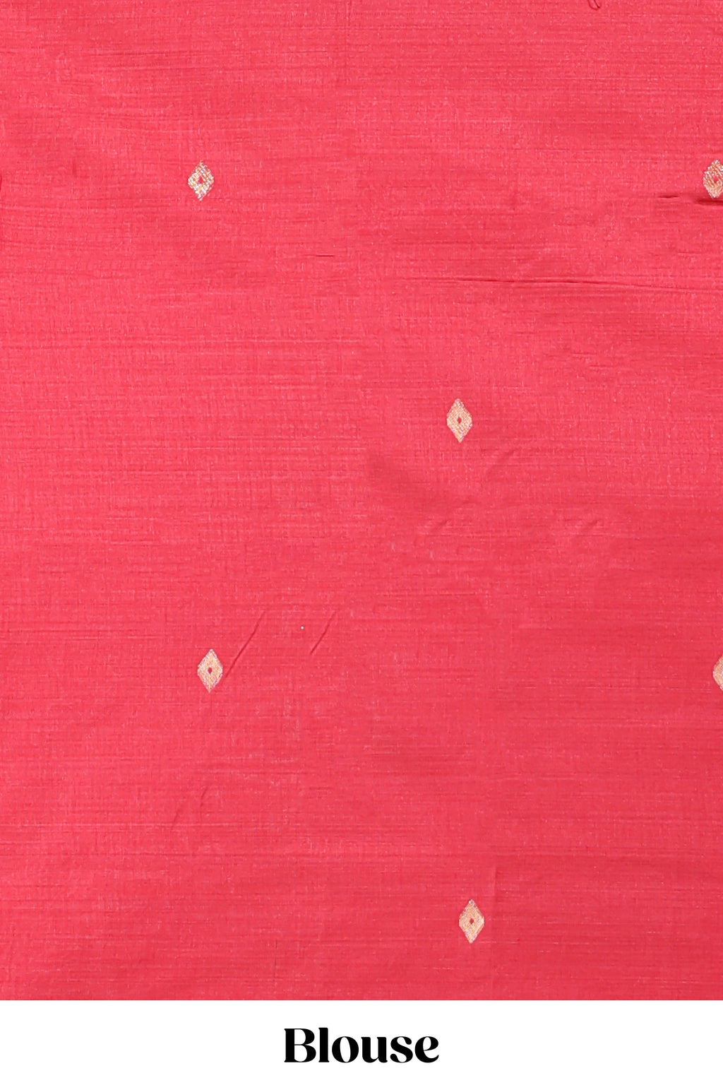 pink munga cotton floral thread motifs thread weaving border with floral jaal thread zari pallu and contrast small butta blouse