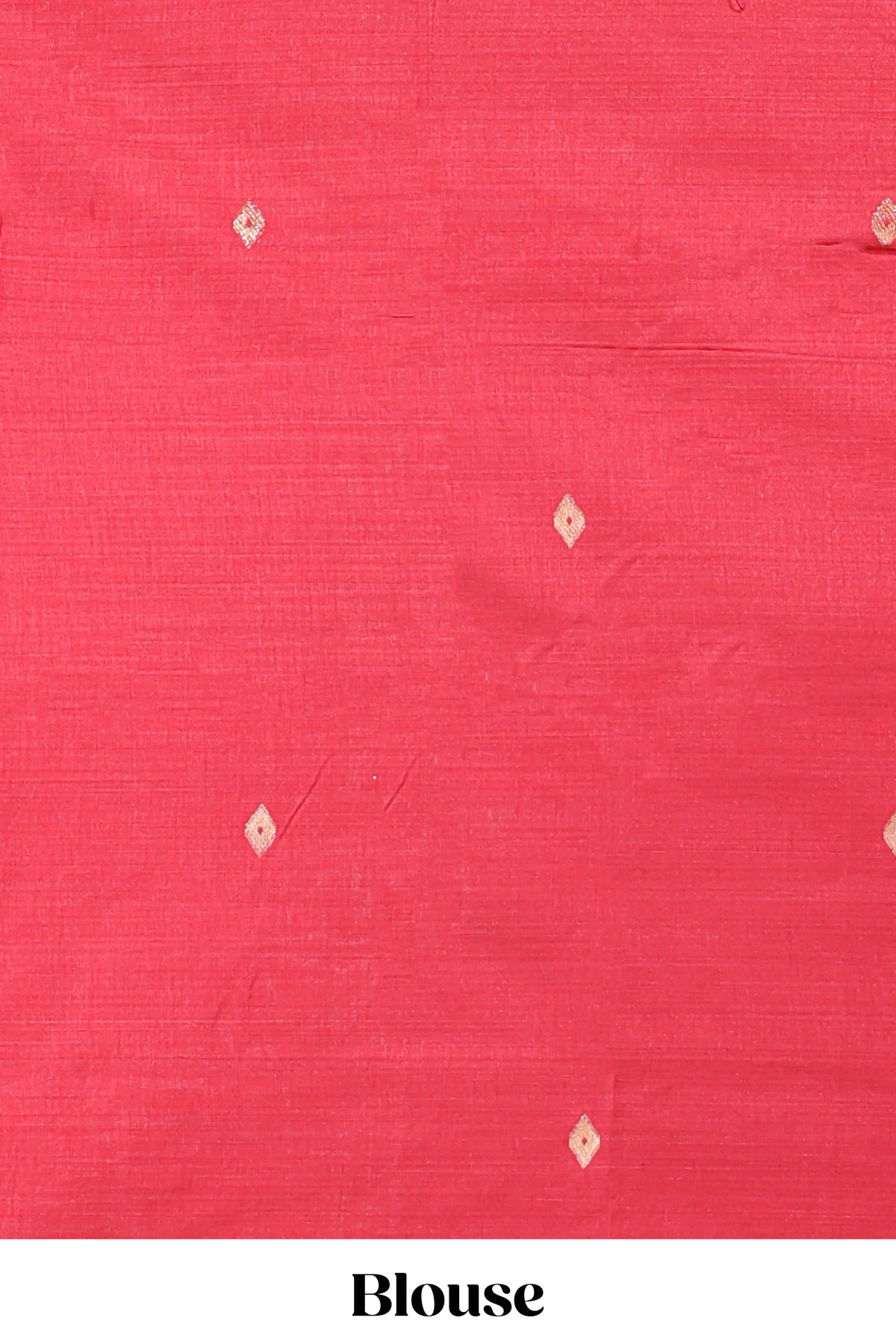pink munga cotton floral thread motifs thread weaving border with floral jaal thread zari pallu and contrast small butta blouse