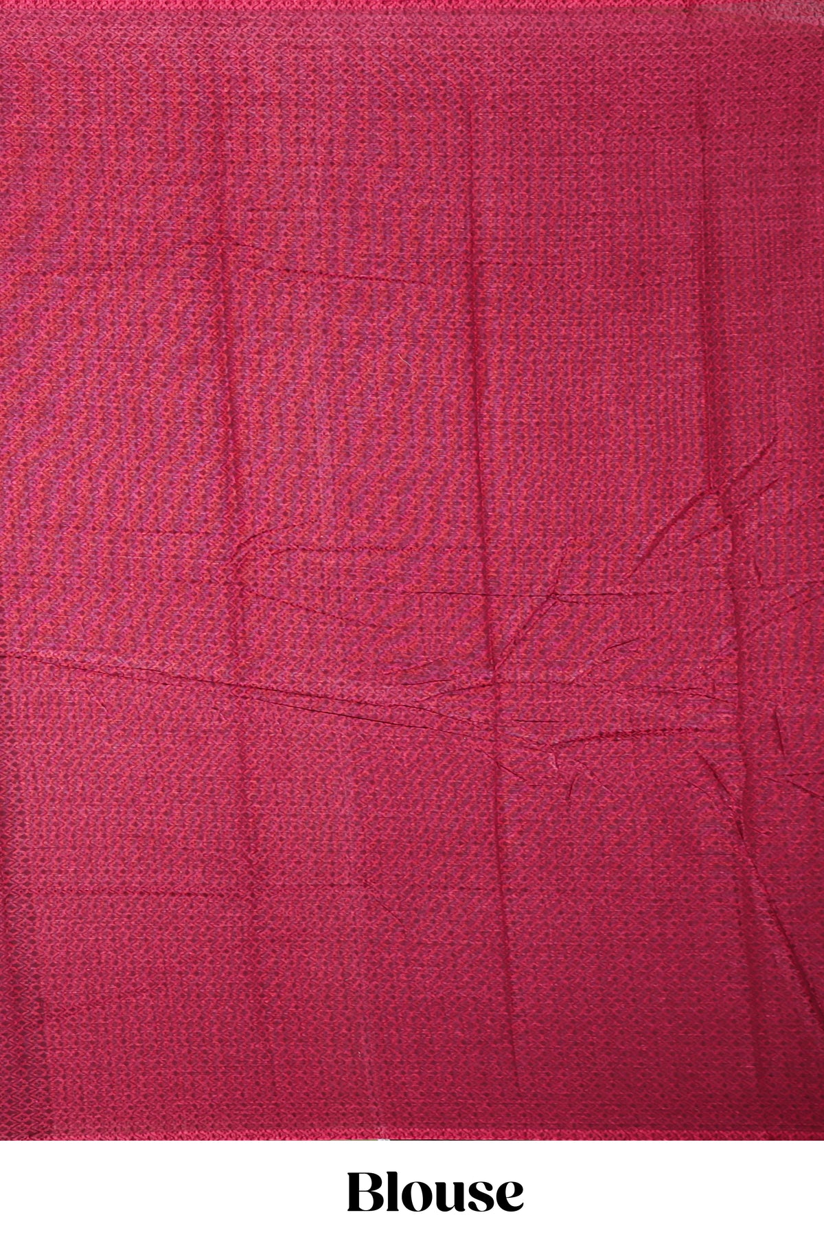 Mocha brown striped mangalagiri cotton saree with contrast border and checked pallu with blouse