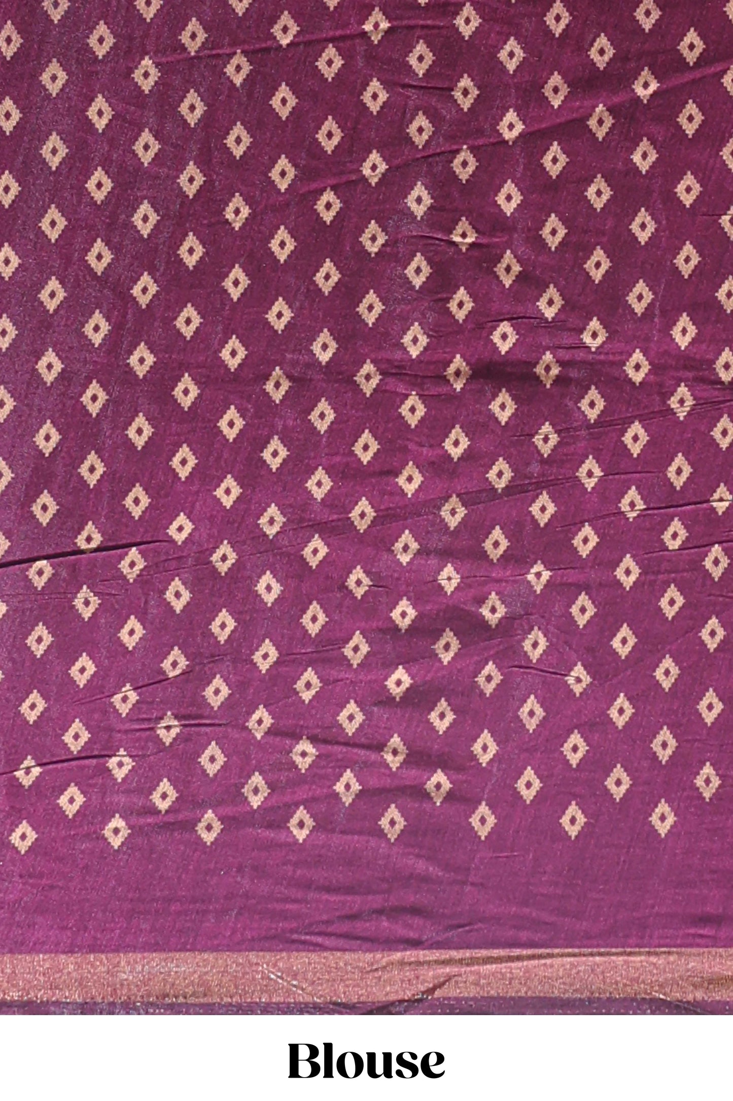Onion pink floral motifs design marsh mellow saree with contrast border and printed blouse