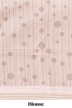 Grey abstract geometric motifs printed saree with contrast border and printed blouse
