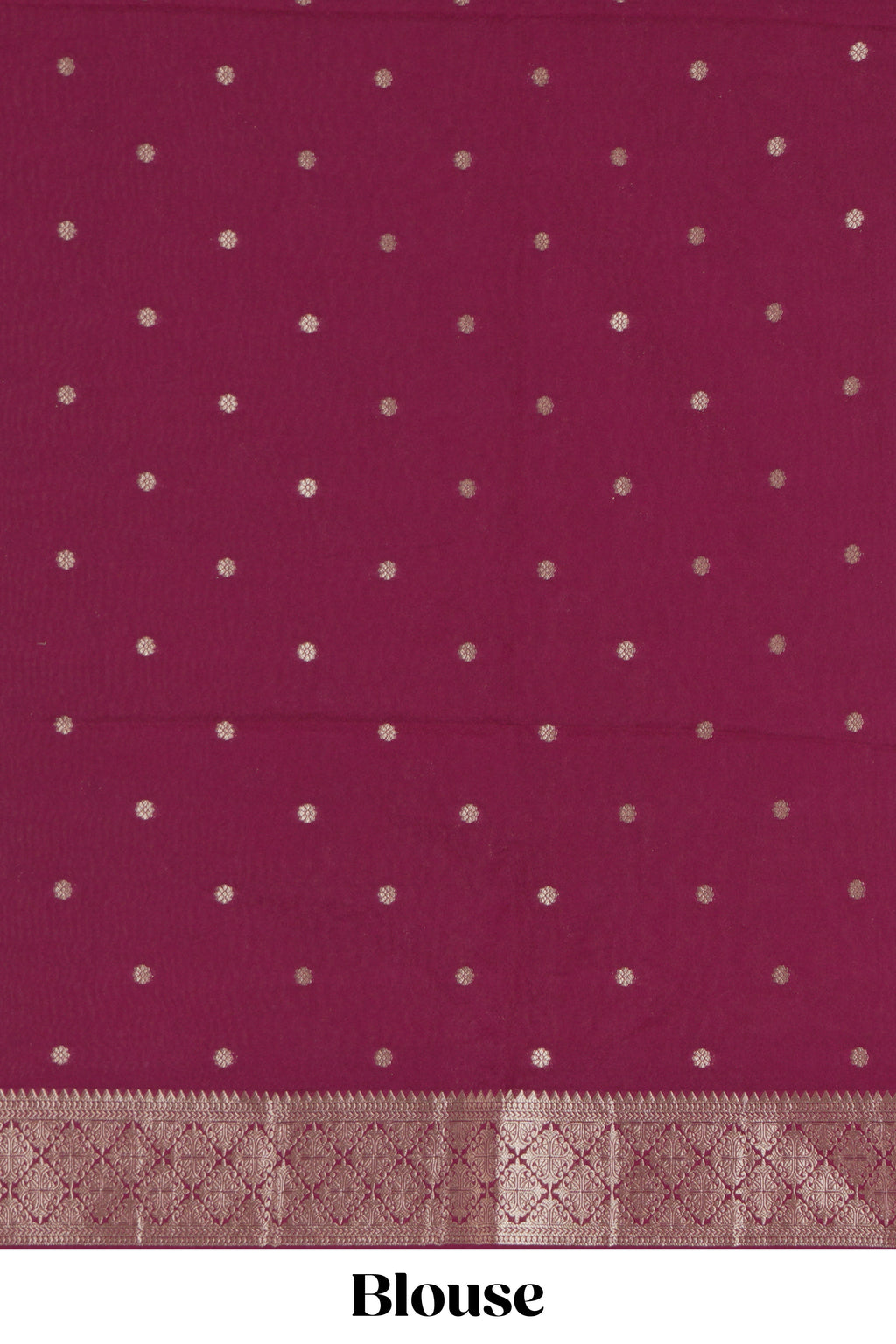 Borderless maroon striped and peacock zari design raw silk saree with self zari pallu and matching blouse