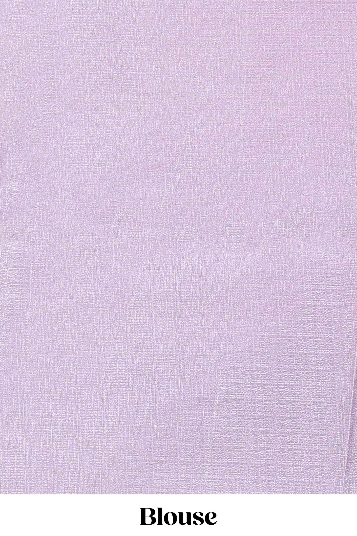 Lavender peacock feather print south cotton saree with matching blouse