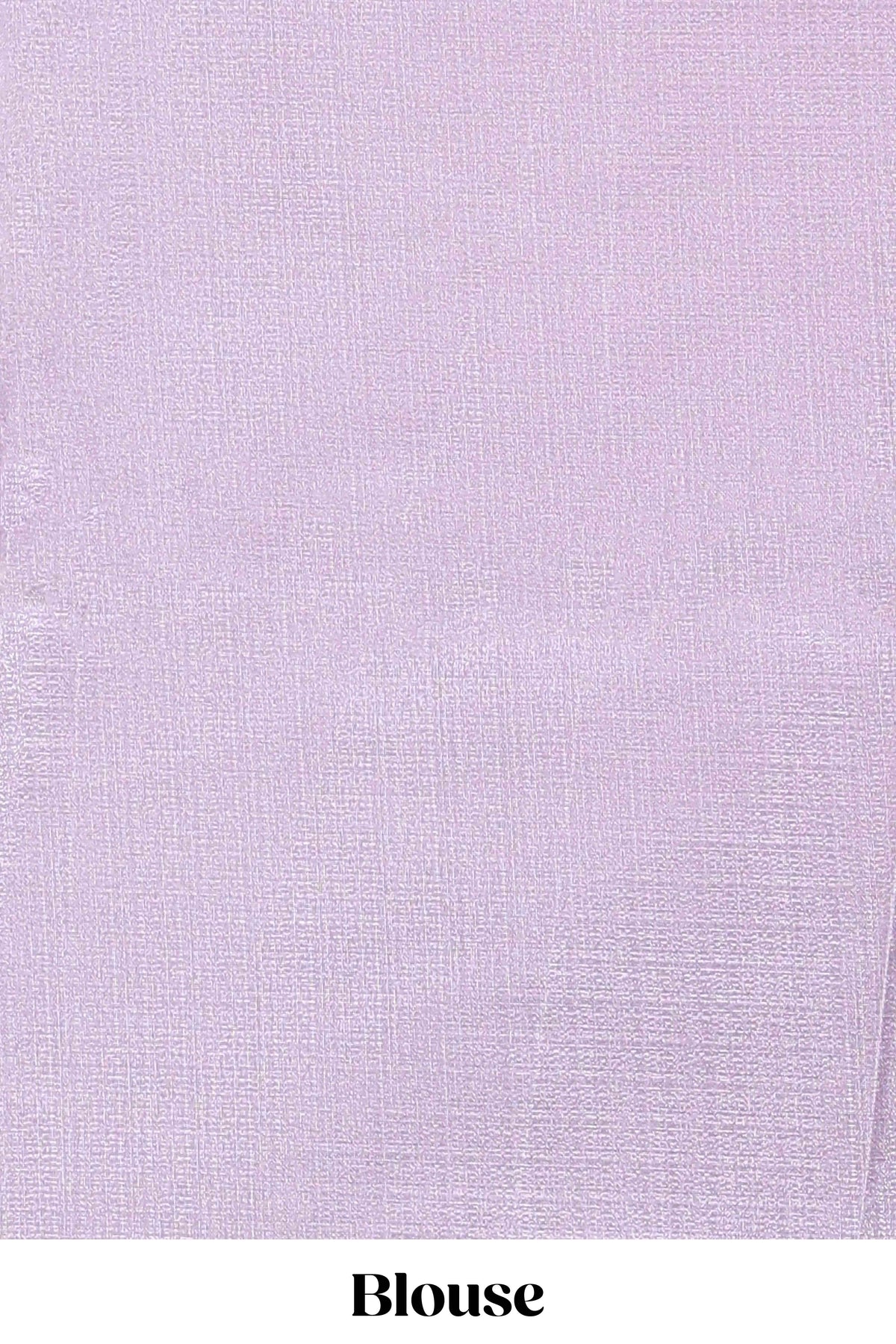 Lavender peacock feather print south cotton saree with matching blouse