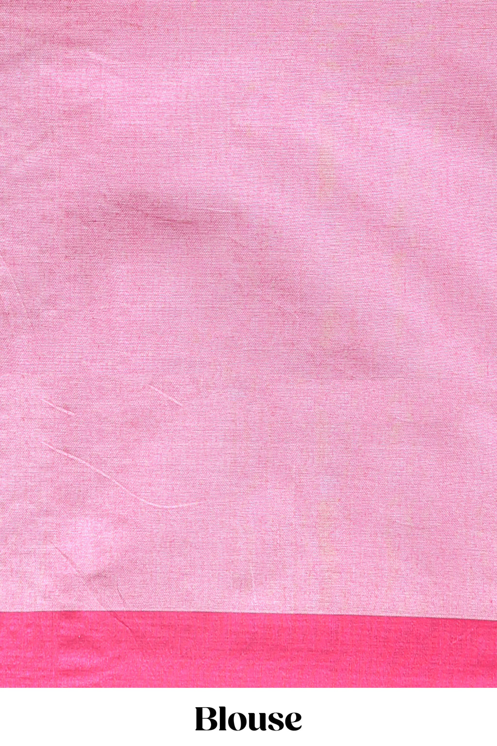 Light Blue & Pink Floral Woven Sothu Cotton Saree with Tassels
