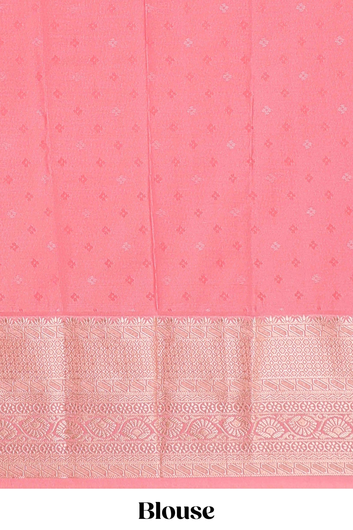 Persian green checked zari butta semi soft silk saree with contrast border and floral design pallu