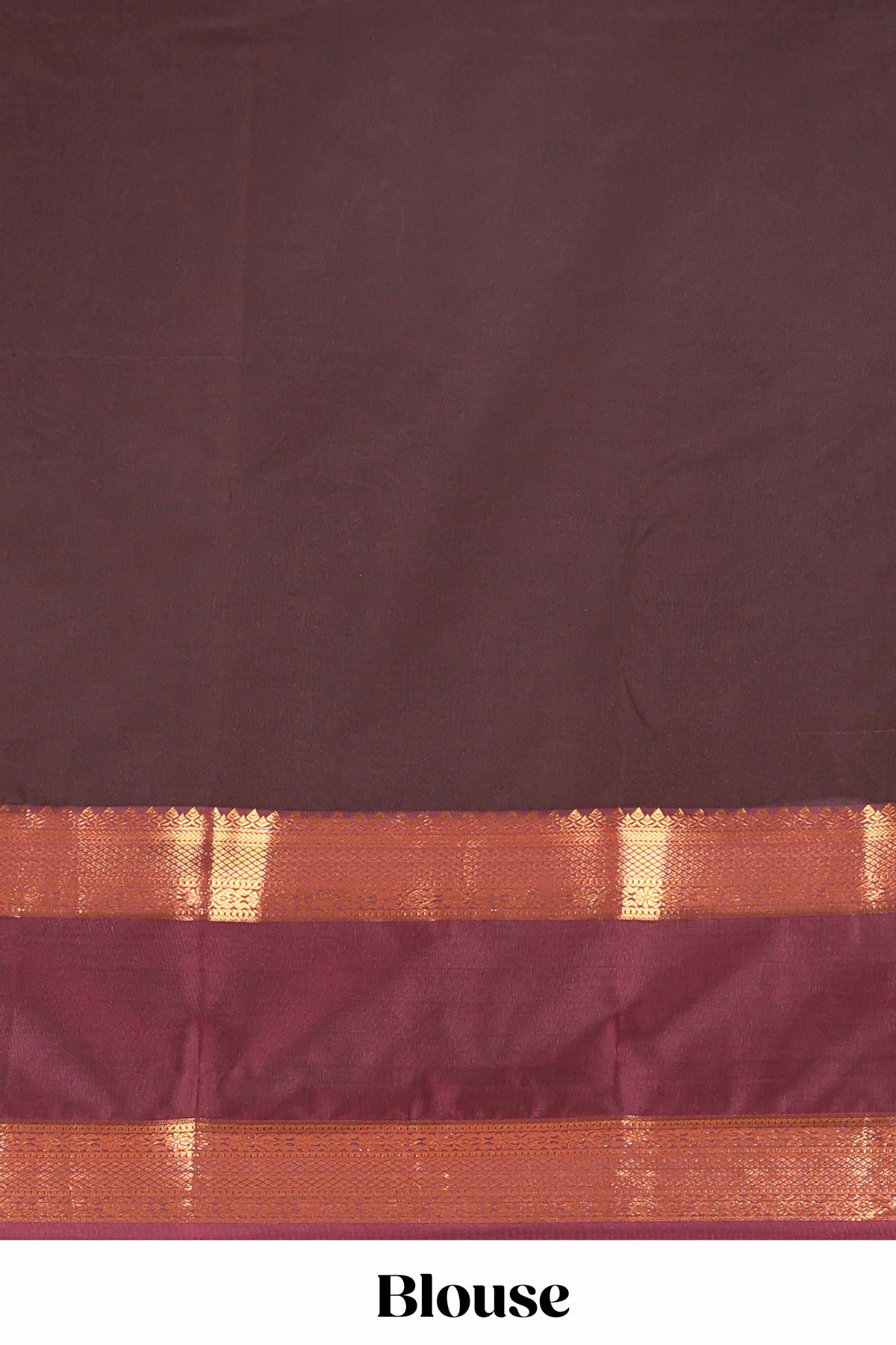Bright orange striped zari motifs semi soft silk saree with contrast bentex border and pallu