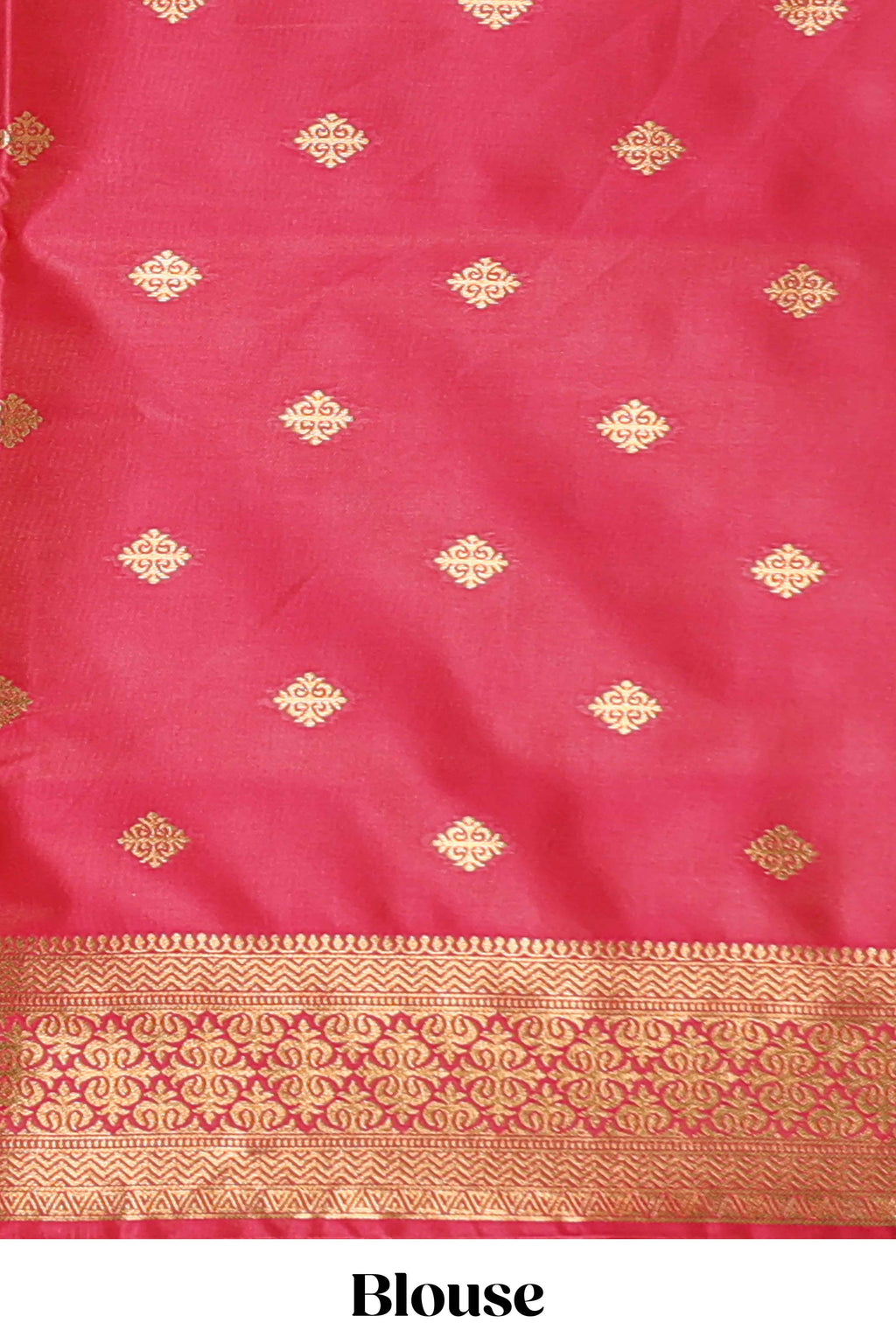 Soft silk saree with zari paisley golden  zari motifs and rich zari pallu with contrast big border