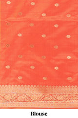 Green semi soft silk saree patola printed body with zari border and rich contrast pallu with contrast blouse