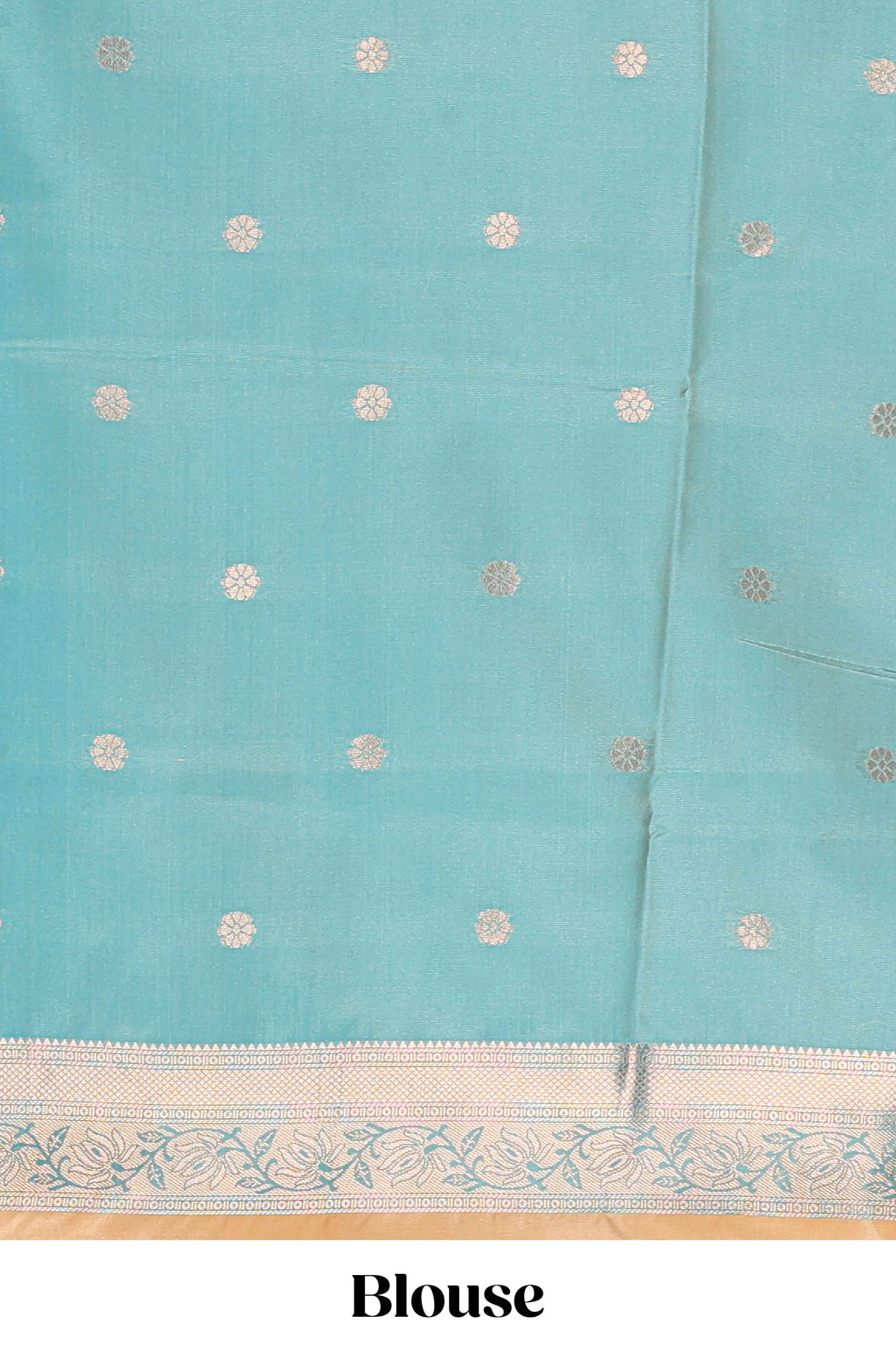 Sandle colour semi soft silk Woven Zari-Inspired Motifs and Zari Weave Design border with contrast pallu and blouse