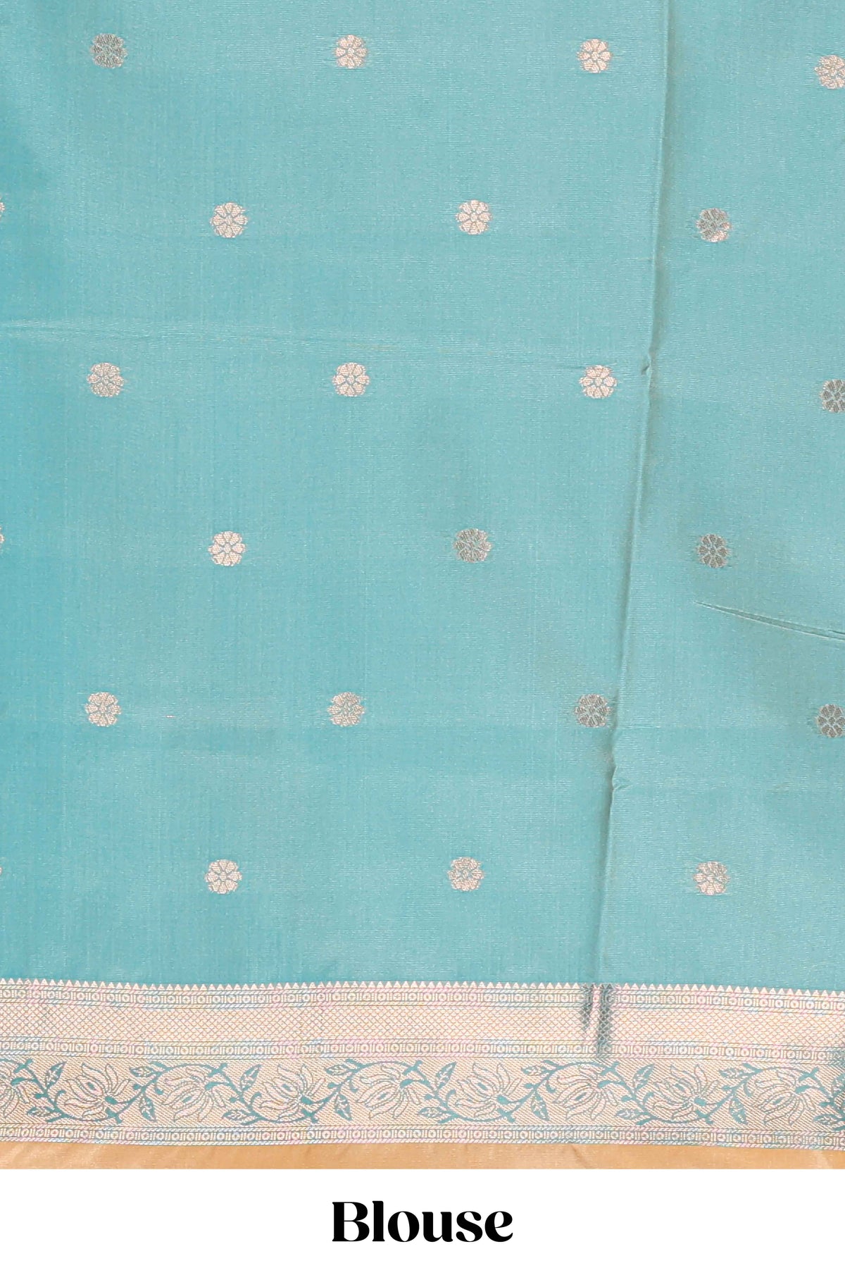 Sandle colour semi soft silk Woven Zari-Inspired Motifs and Zari Weave Design border with contrast pallu and blouse