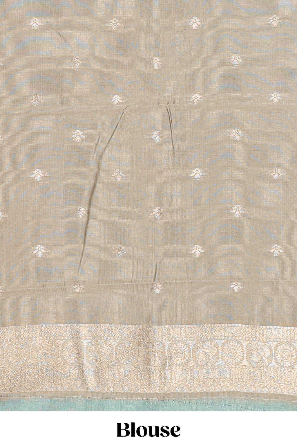Wine Brown Semi Silk Saree Gold Zari Woven Paisley Motifs with Woven Zari Border and Contrast Blouse