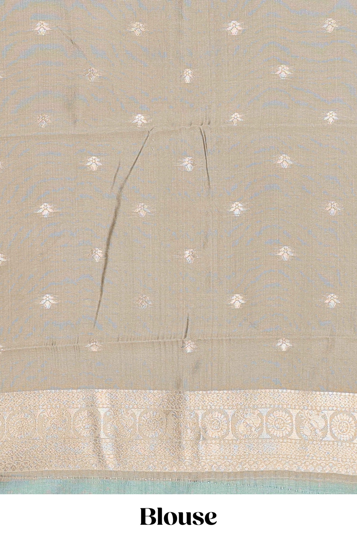 Wine Brown Semi Silk Saree Gold Zari Woven Paisley Motifs with Woven Zari Border and Contrast Blouse