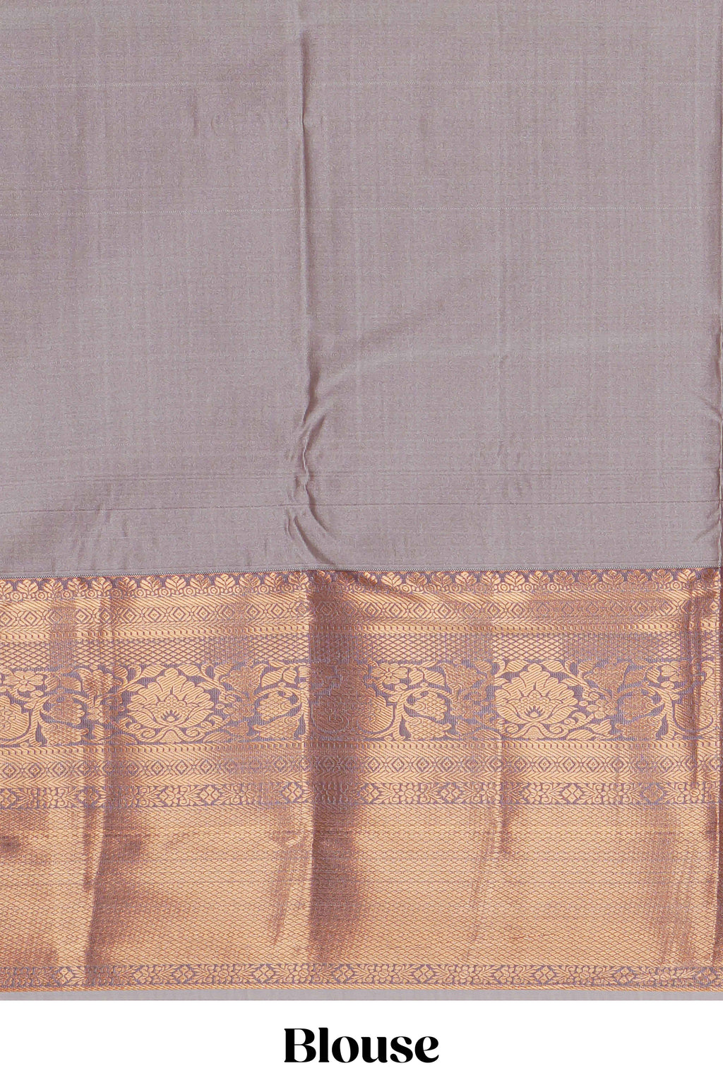 Green unique zari design semi soft Silk Saree with contrast zari border and zari blouse