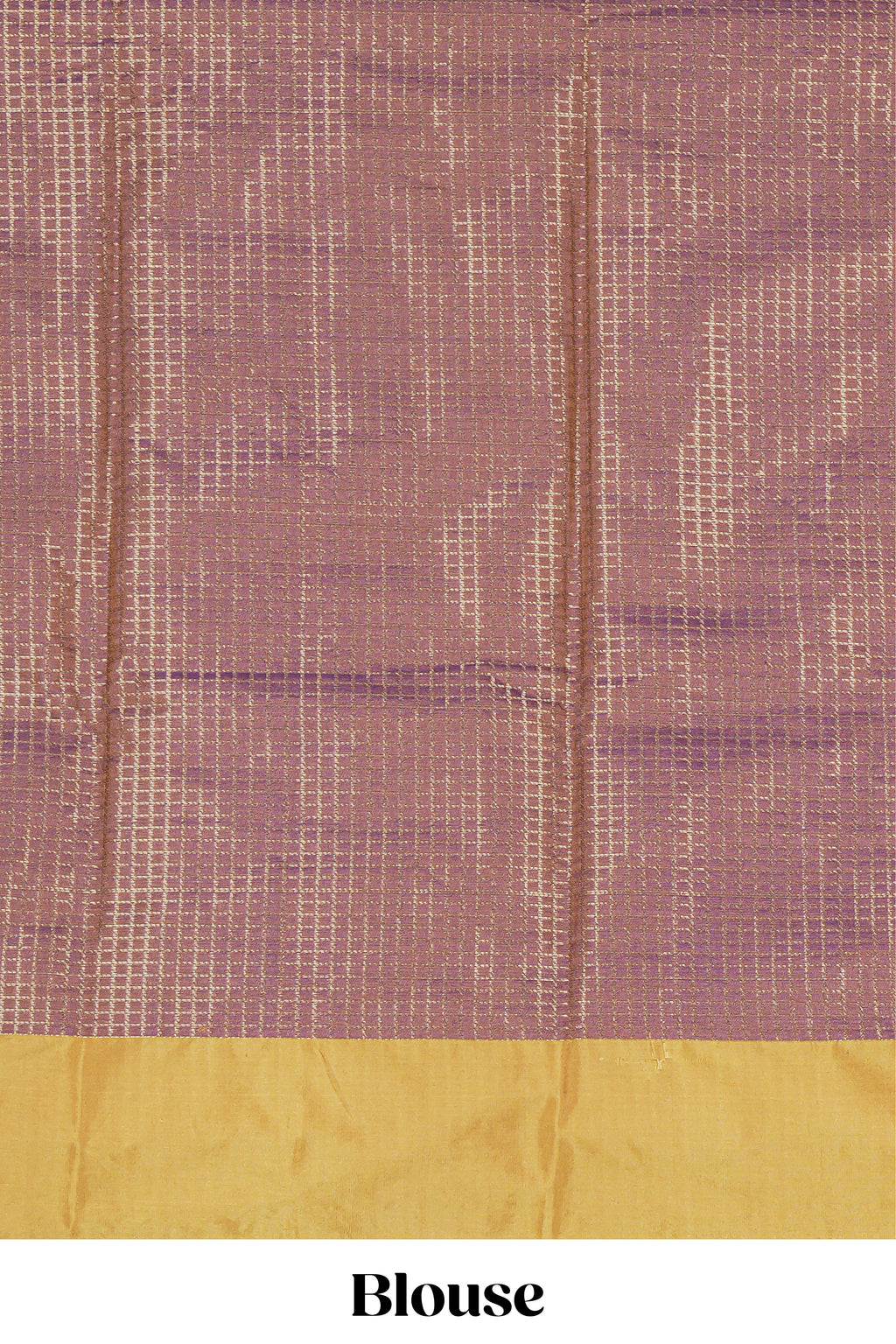 Violet striped leaf zari motifs design semi soft silk saree with contrast zari border and blouse