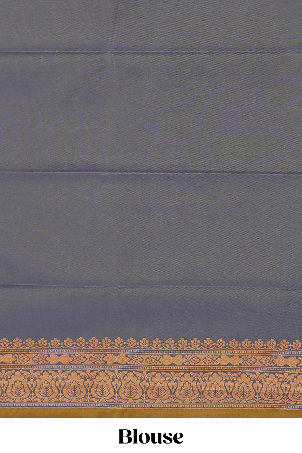 Mustard stripes zari motifs design semi soft silk saree with contrast border and zari blouse
