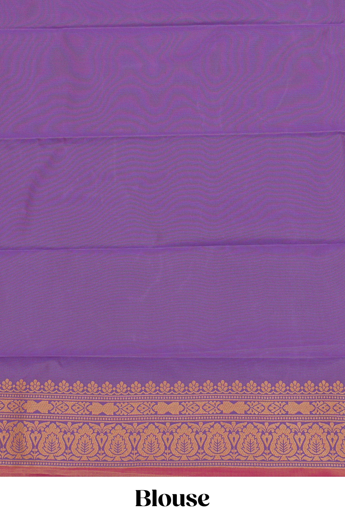 Pink stripes zari motifs design semi soft silk saree with contrast border and zari blouse