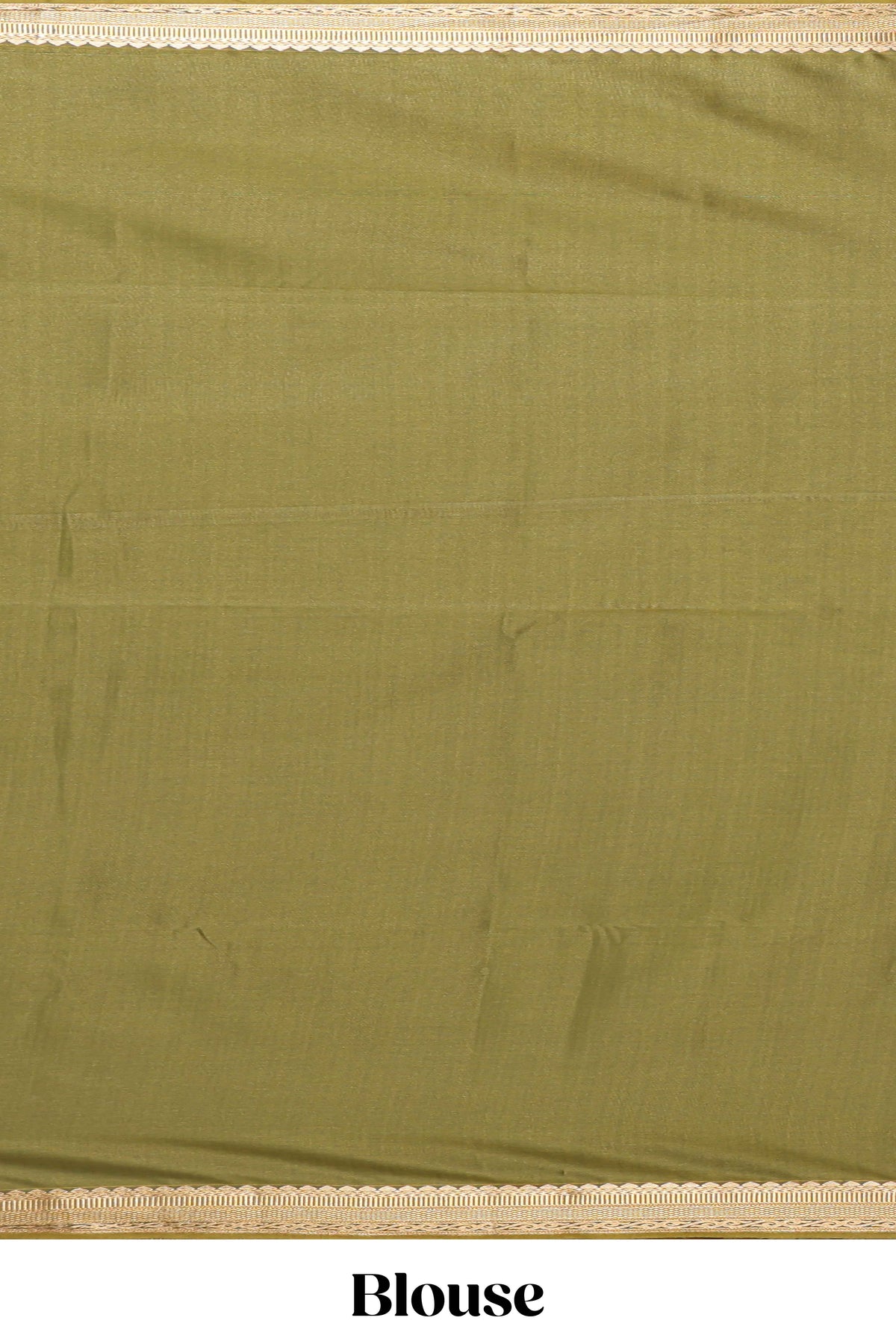 Brown floral design motifs semi soft silk saree with contrast border and blouse