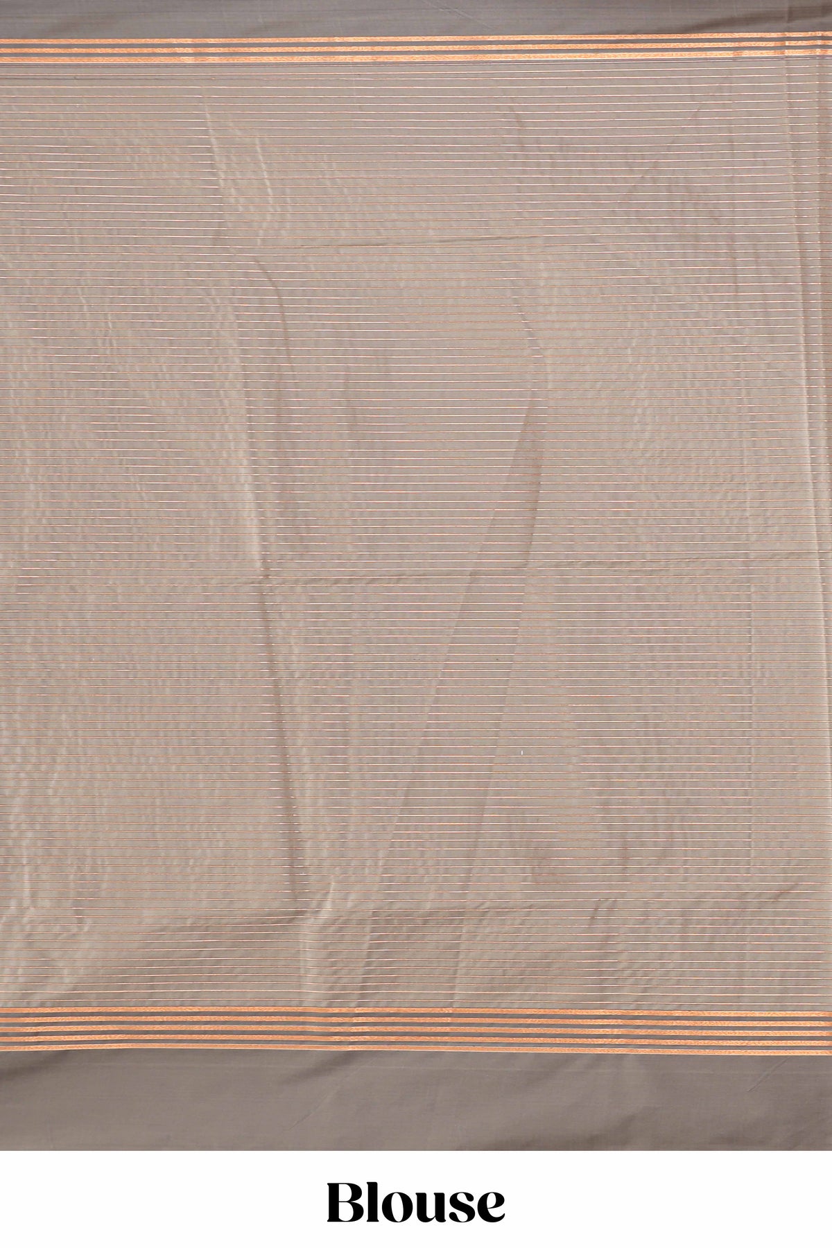 Grey checked floral design motifs semi soft silk saree with contrast border and blouse