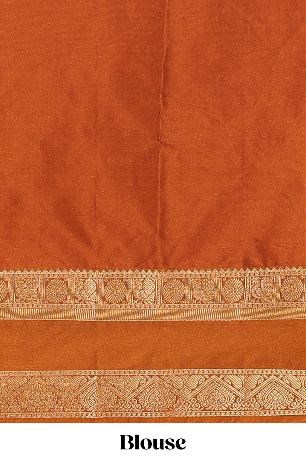 Violet checked zari motifs design semi soft silk saree with contrast border and blouse