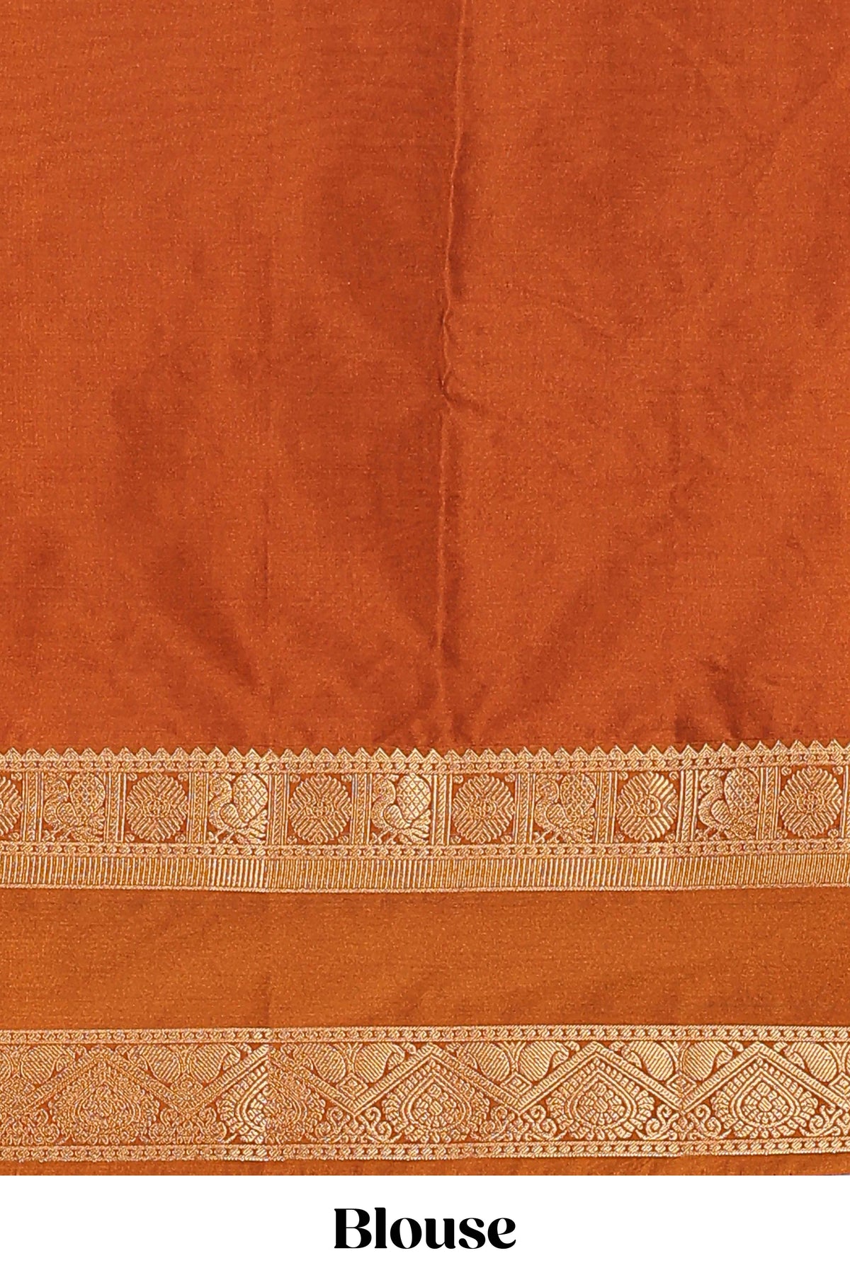 Violet checked zari motifs design semi soft silk saree with contrast border and blouse