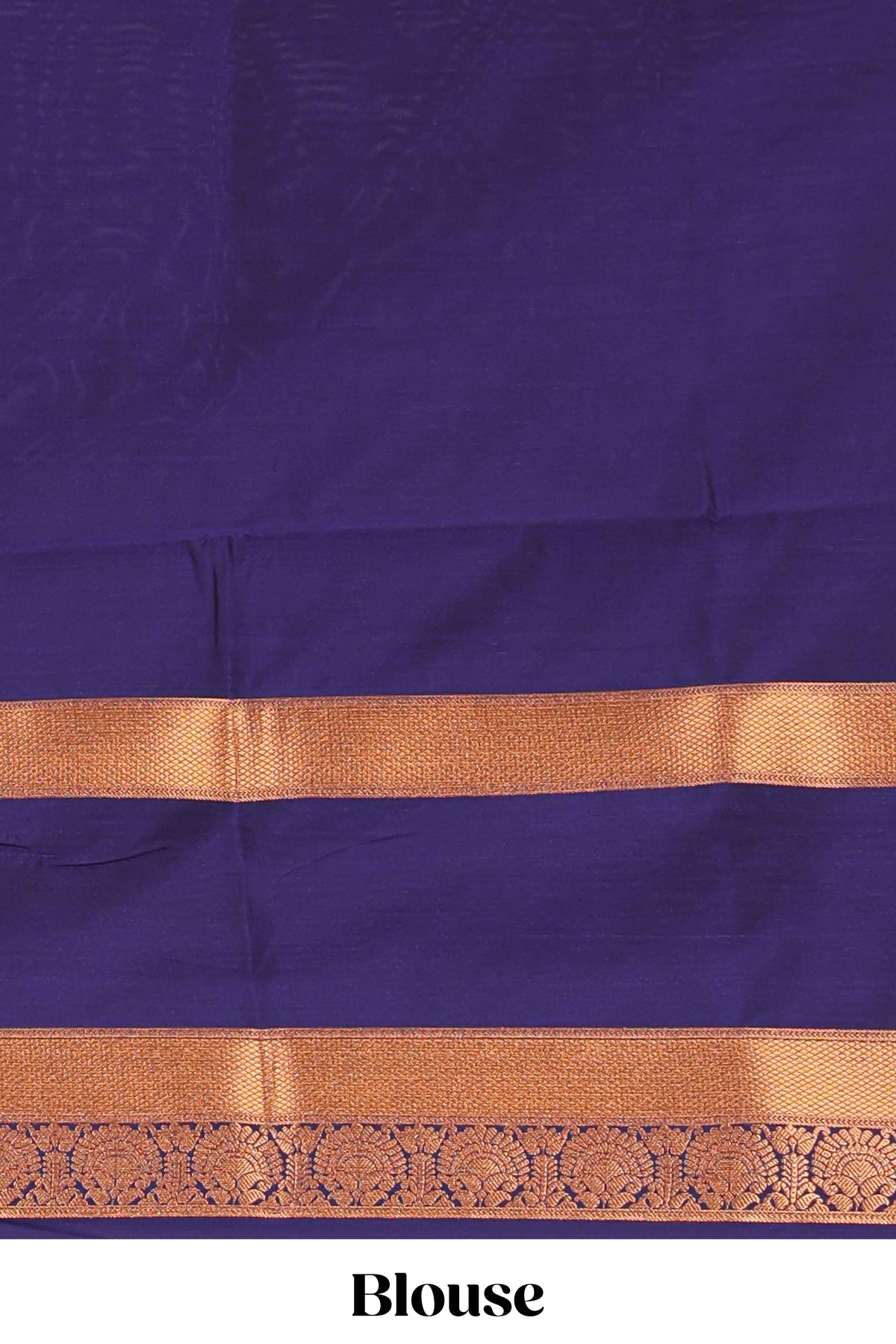 Light pink checked and floral motifs semi soft silk saree with contrast pavai motifs border and blouse