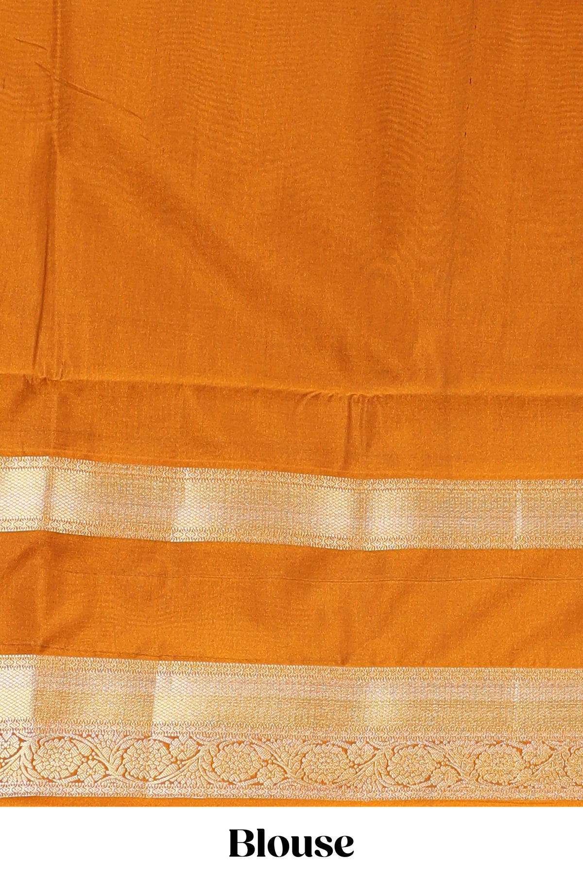 Magenta-purple striped and leafy motifs semi soft silk saree with contrast zari manga motifs border and blouse