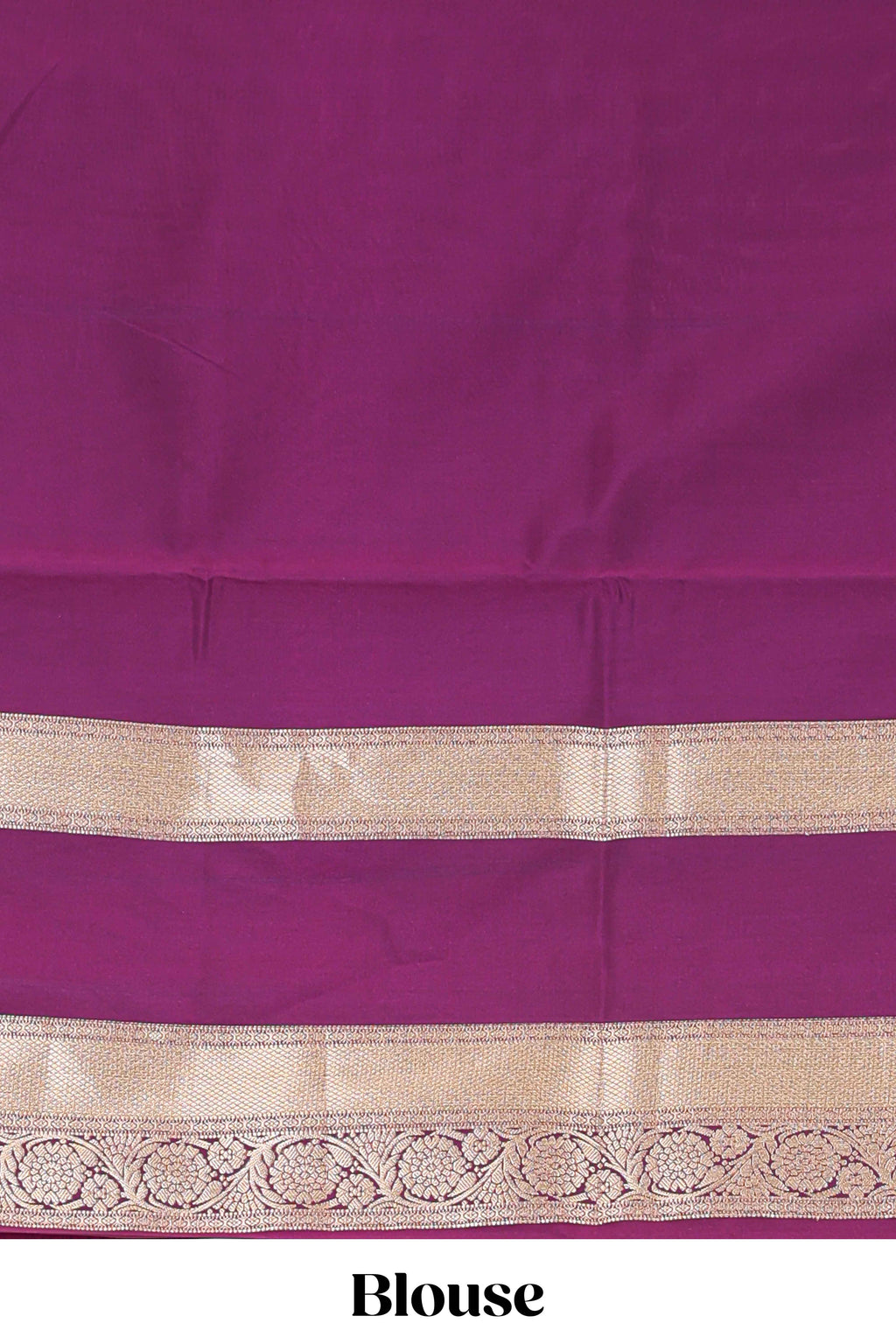 Teal-peacock blue striped and leafy motifs semi soft silk saree with contrast zari manga motifs border and blouse