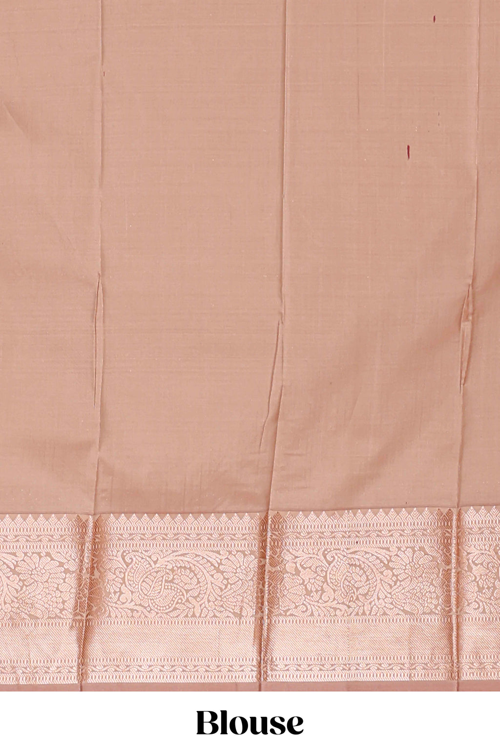 Sandel Color Tissue Silk Saree with  Zari Weaving Body and Border along with Matching Blouse