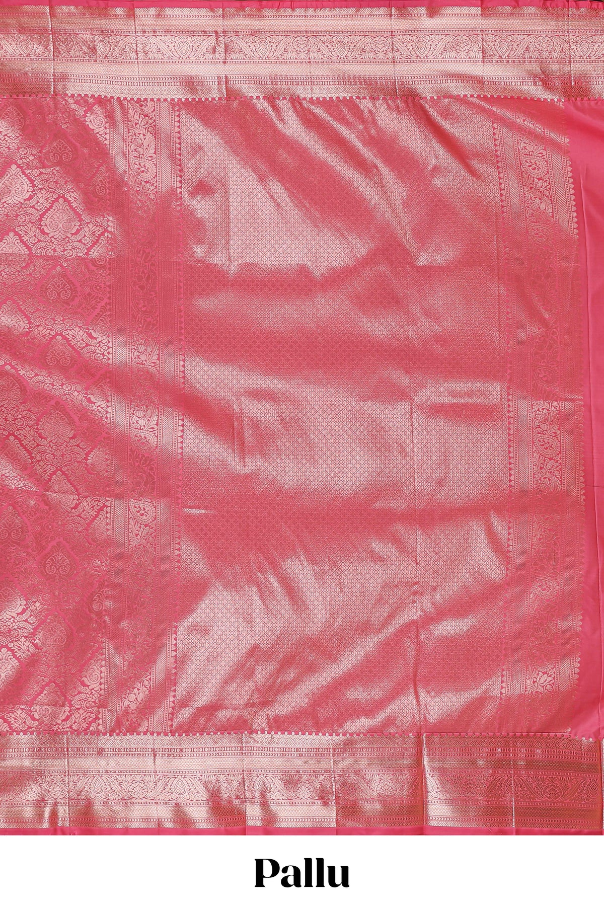 Pink Color Tissue Silk Saree with  Zari Weaving Body and Border along with Matching Blouse