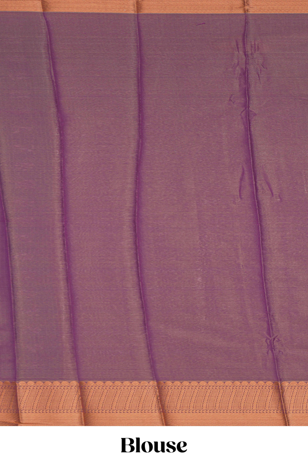Pine green stripes design tissue saree with contrast border and blouse
