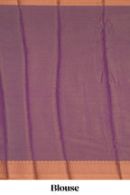 Pine green stripes design tissue saree with contrast border and blouse