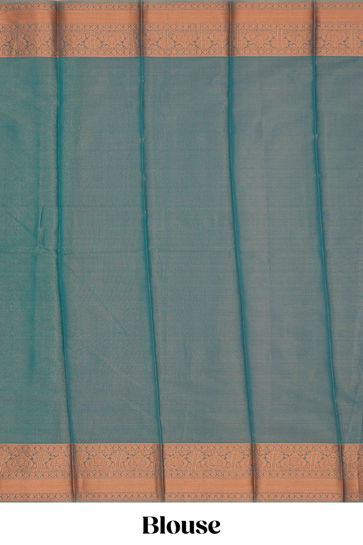 Lavender striped tissue saree with contrast zari border and blouse