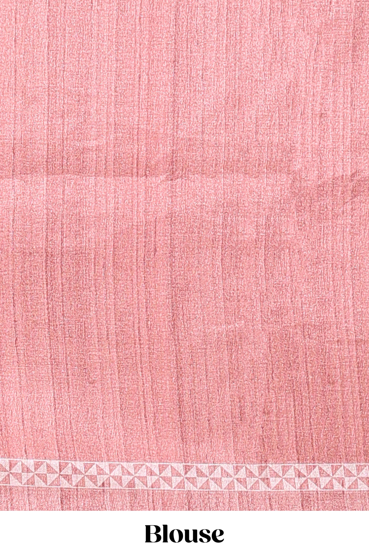 Cream peacock motifs tussar saree with contrast peach border and peacock printed pallu