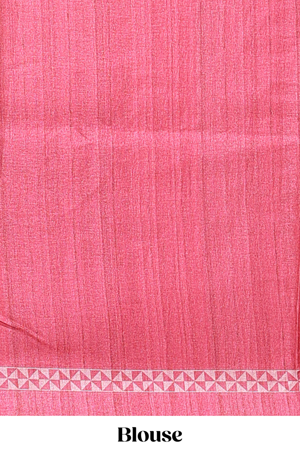 Cream peacock motifs tussar saree with contrast rani pink border and peacock printed pallu