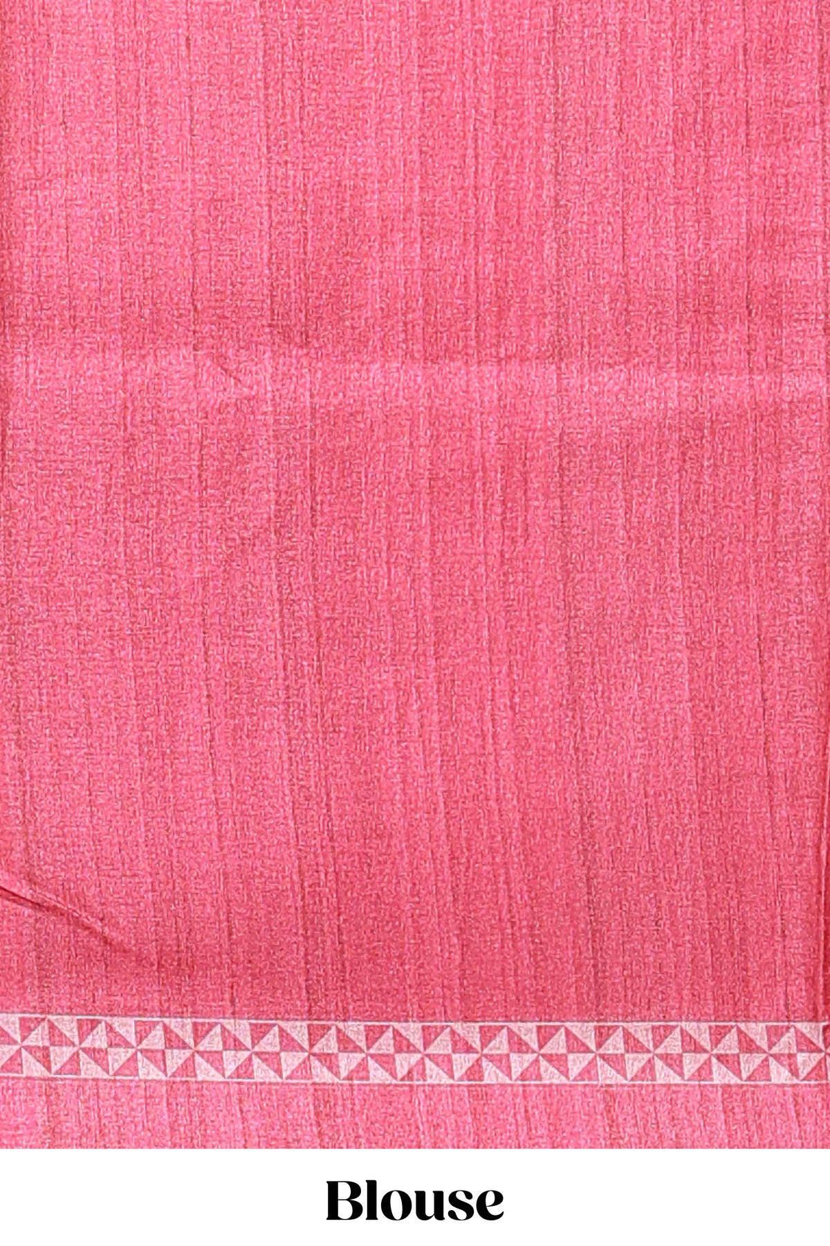 Cream peacock motifs tussar saree with contrast rani pink border and peacock printed pallu