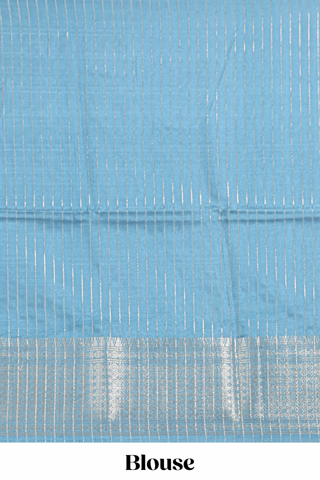 Blue colour story book  printed  semi tussar saree with zari border and zari weaving blouse
