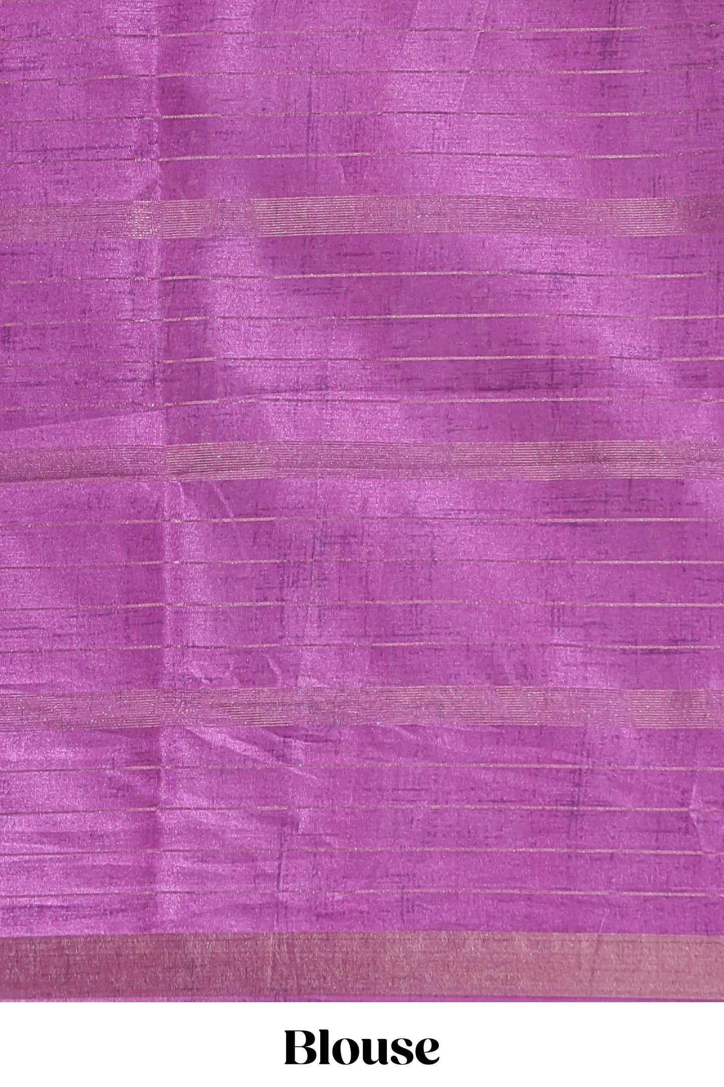 Multi colour and floral design  semi tussar saree with contrast border and  contrast blouse